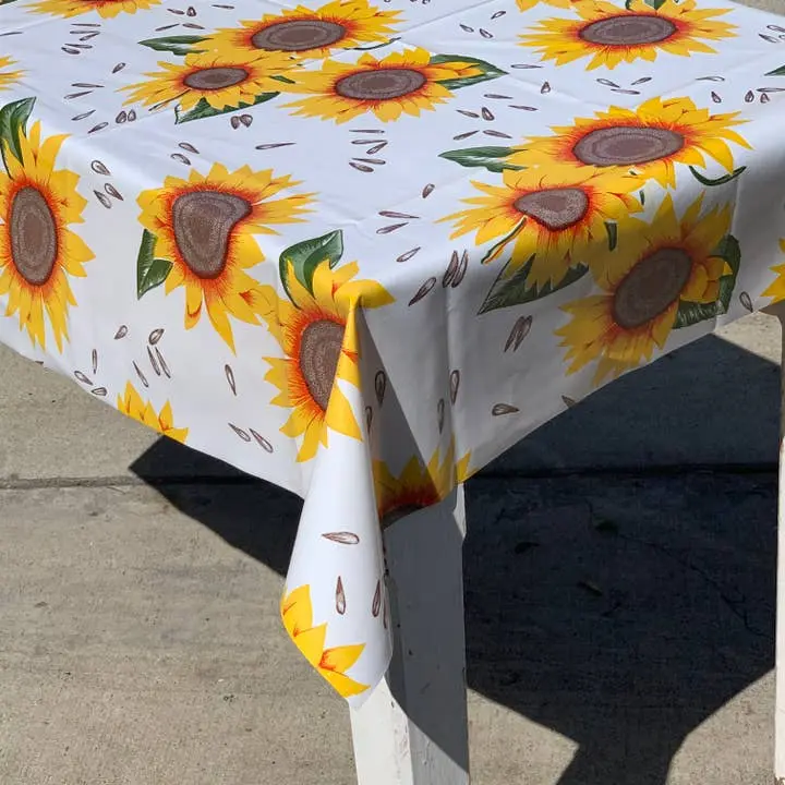 Sunflower Tablecloth 84" x 47.5