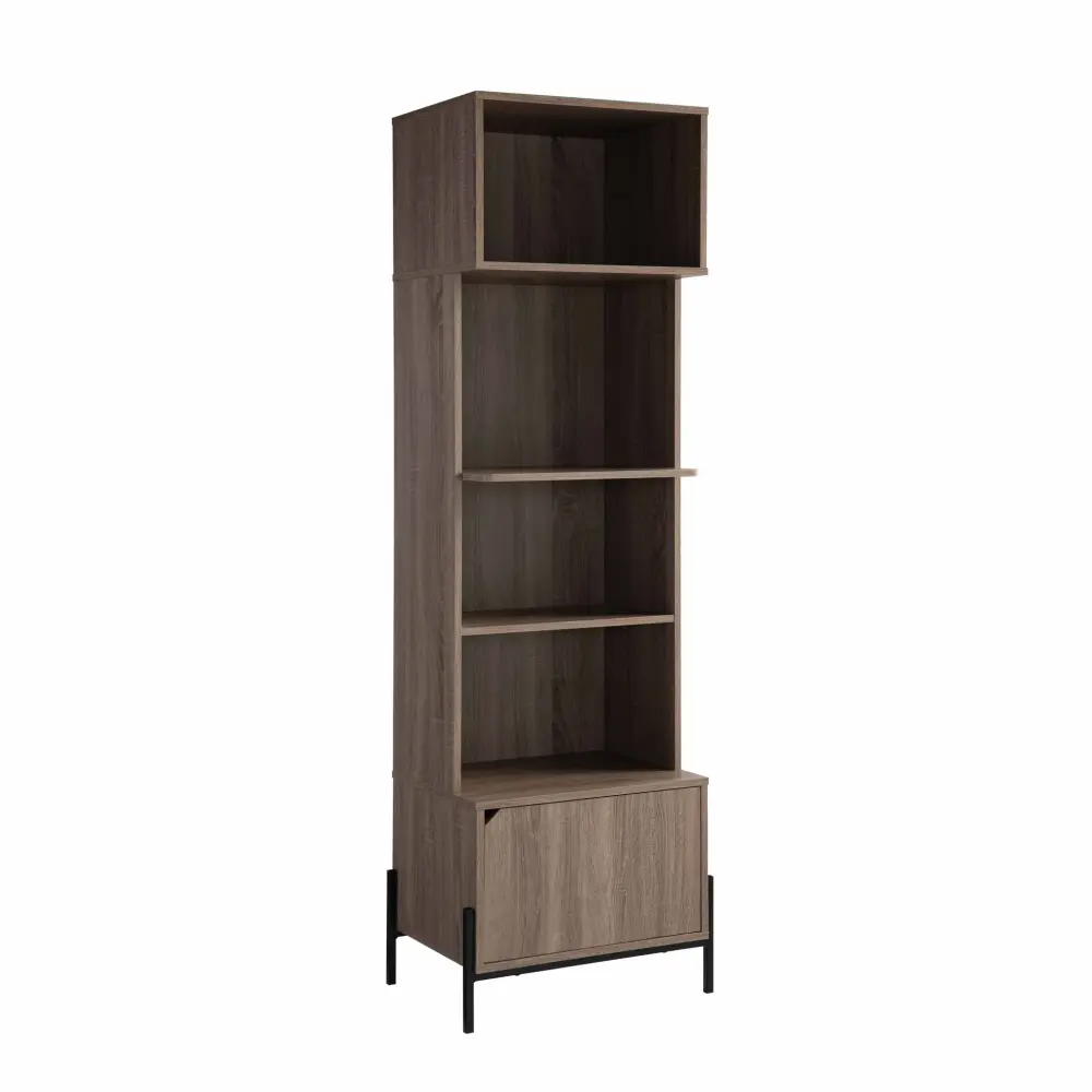 Bakers Rack, Kitchen Display Storage Cabinet - Shadowy Taupe