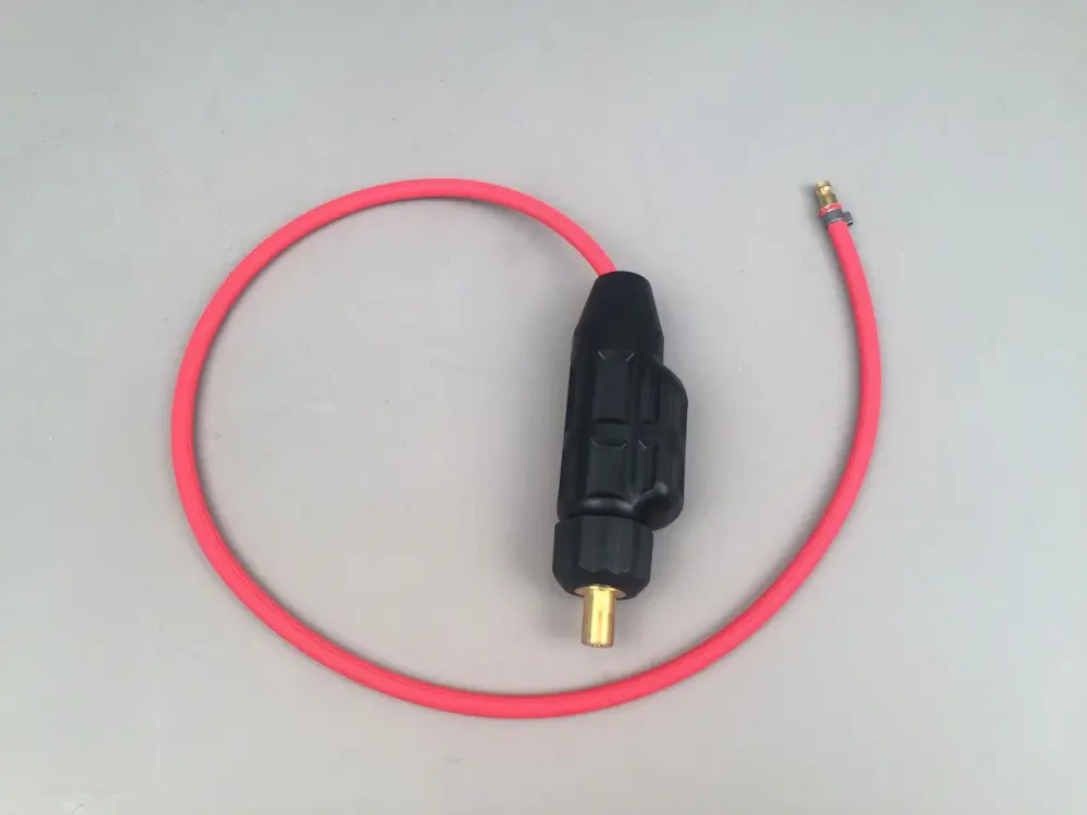 35 Dinse (1/2") Adapter 9mm Rapid Connect/Disconnect Gas Fitting 20 Series TIG Torches