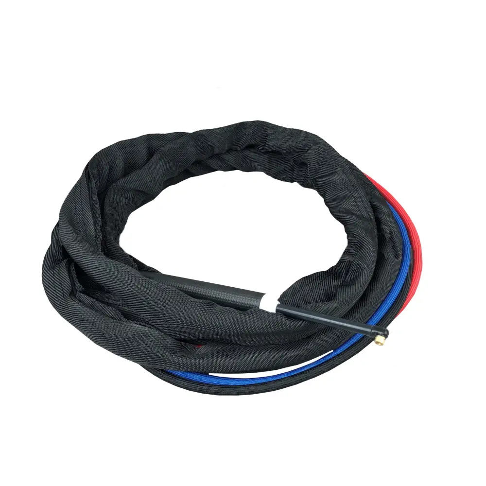 14 Series (140A) Water-Cooled Mini Torch w/35 Dinse Power Connection, 5/8"-18 RH Gas Fitting, & 5/8"-18 LH Water Fittings