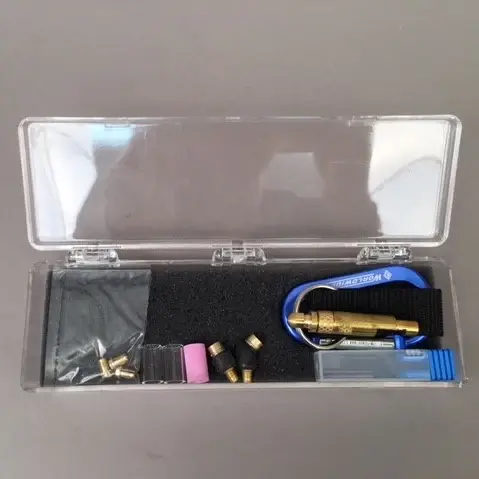 14 Series (140A) Water-Cooled Mini Torch w/35 Dinse Power Connection, 5/8"-18 RH Gas Fitting, & 5/8"-18 LH Water Fittings