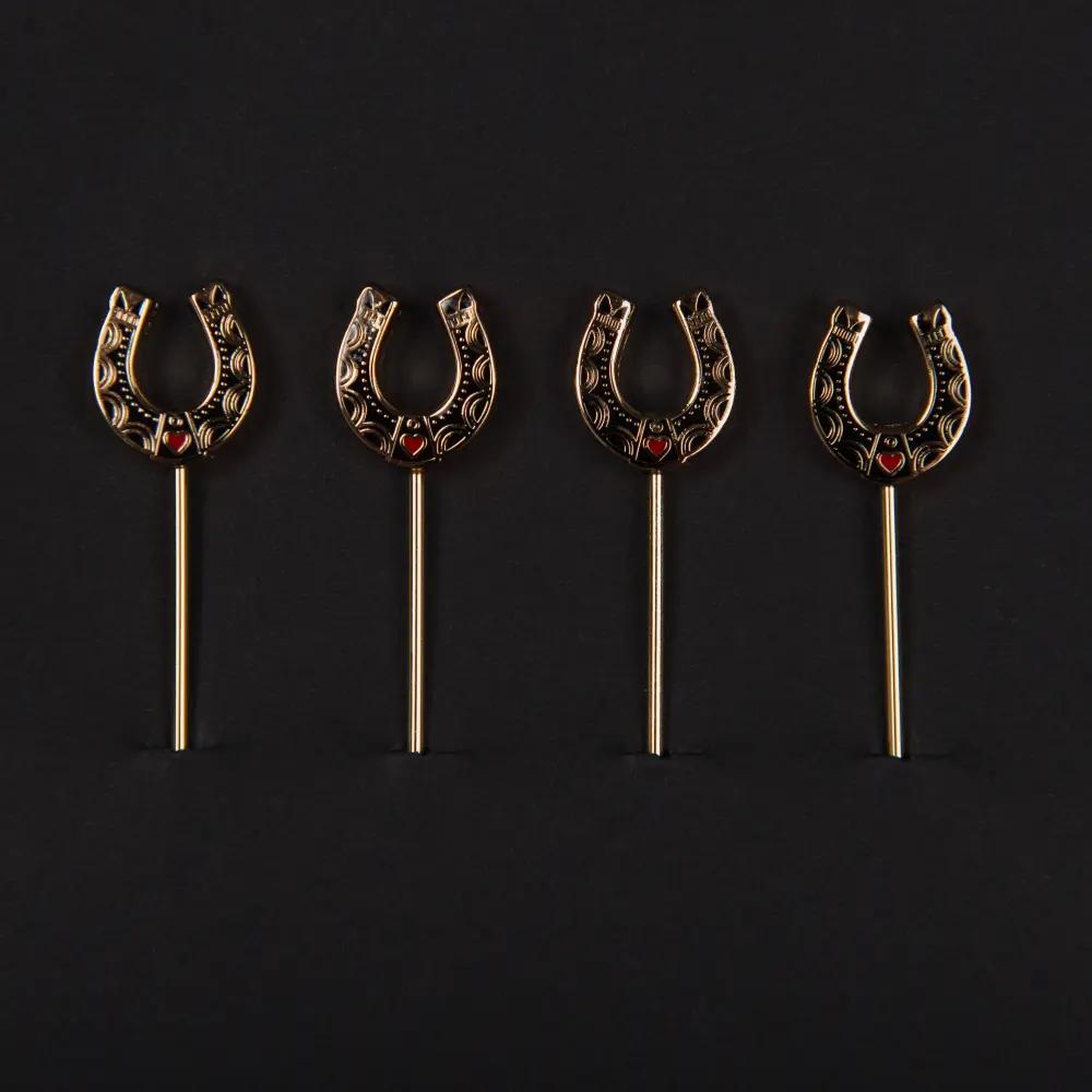 Western Horseshoe Cocktail Picks
