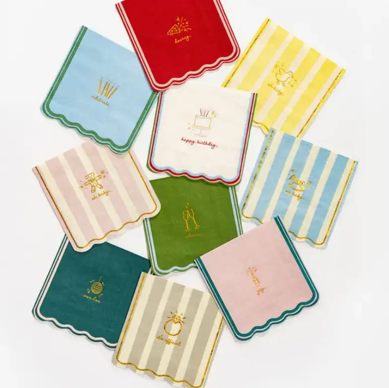 Yay Icon Cocktail Napkins