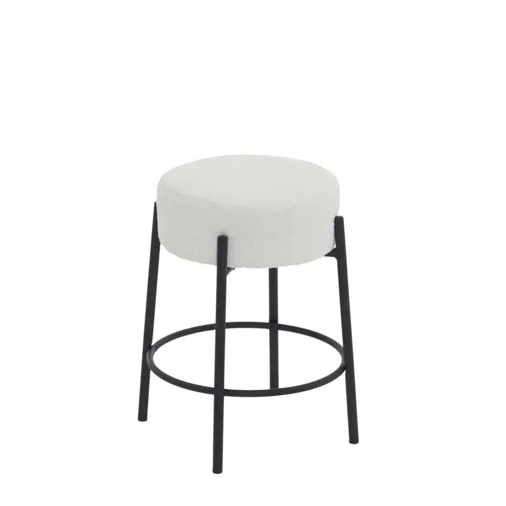 Round Bar Stools place 2), Contemporary Upholstered Dining Stools Kitchens, Coffee Shops And Bar Stores