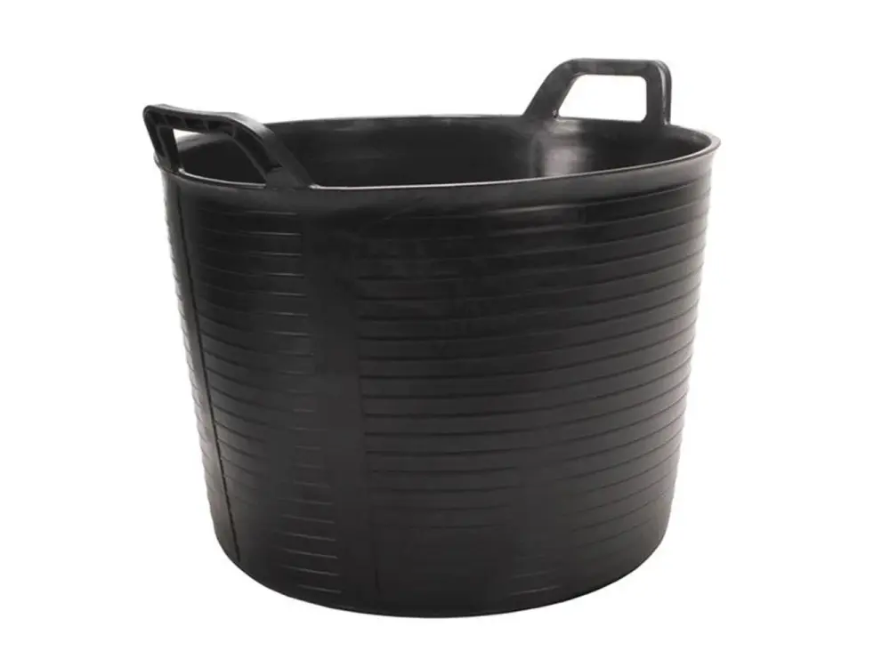 Rubi Tiling Tools Nº. 3 Flextub Plastic Tub Midnight 40 Litre