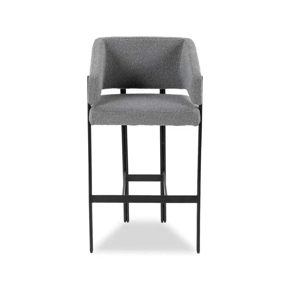 Tatler Bar Stool - Boucle Grey