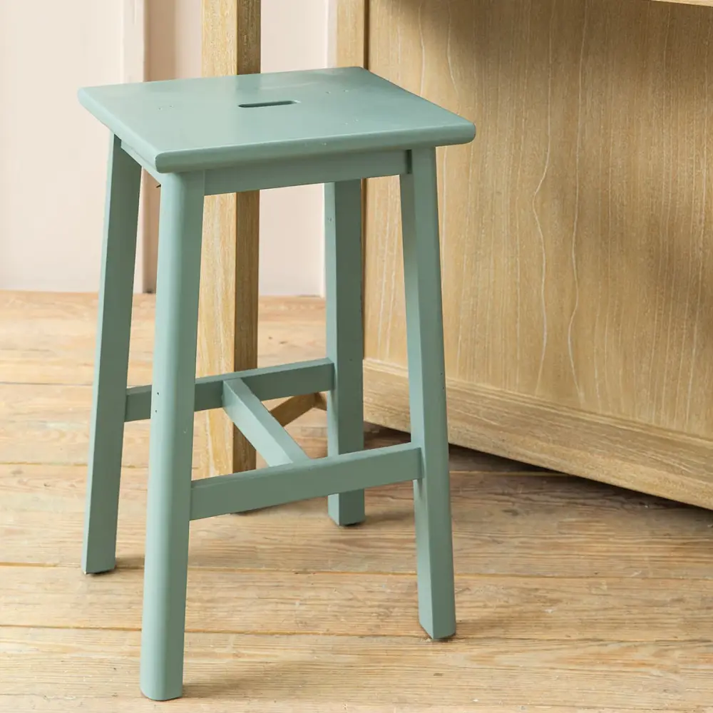 Ashwell Handle Bar Stool - Sage Emerald LED Lighting