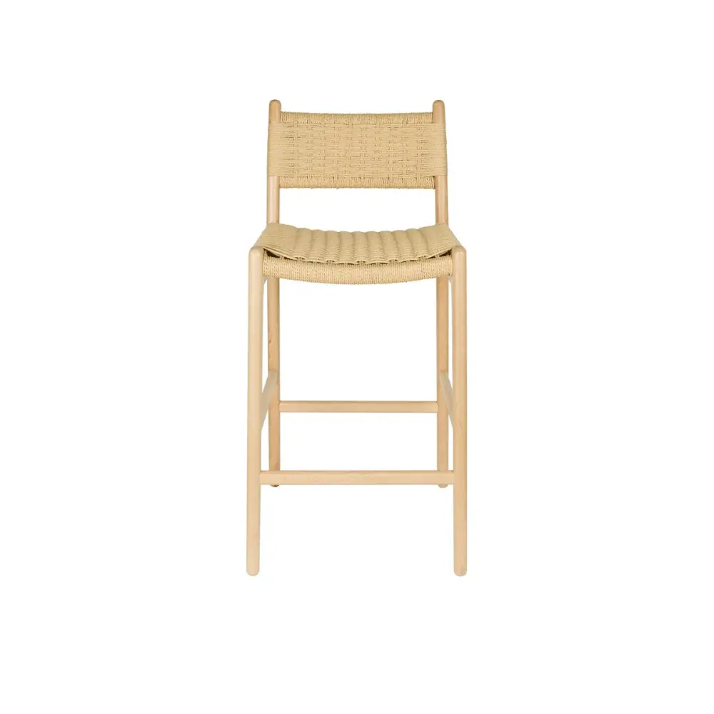 Cecile Counter Stool - Real Glass Holder