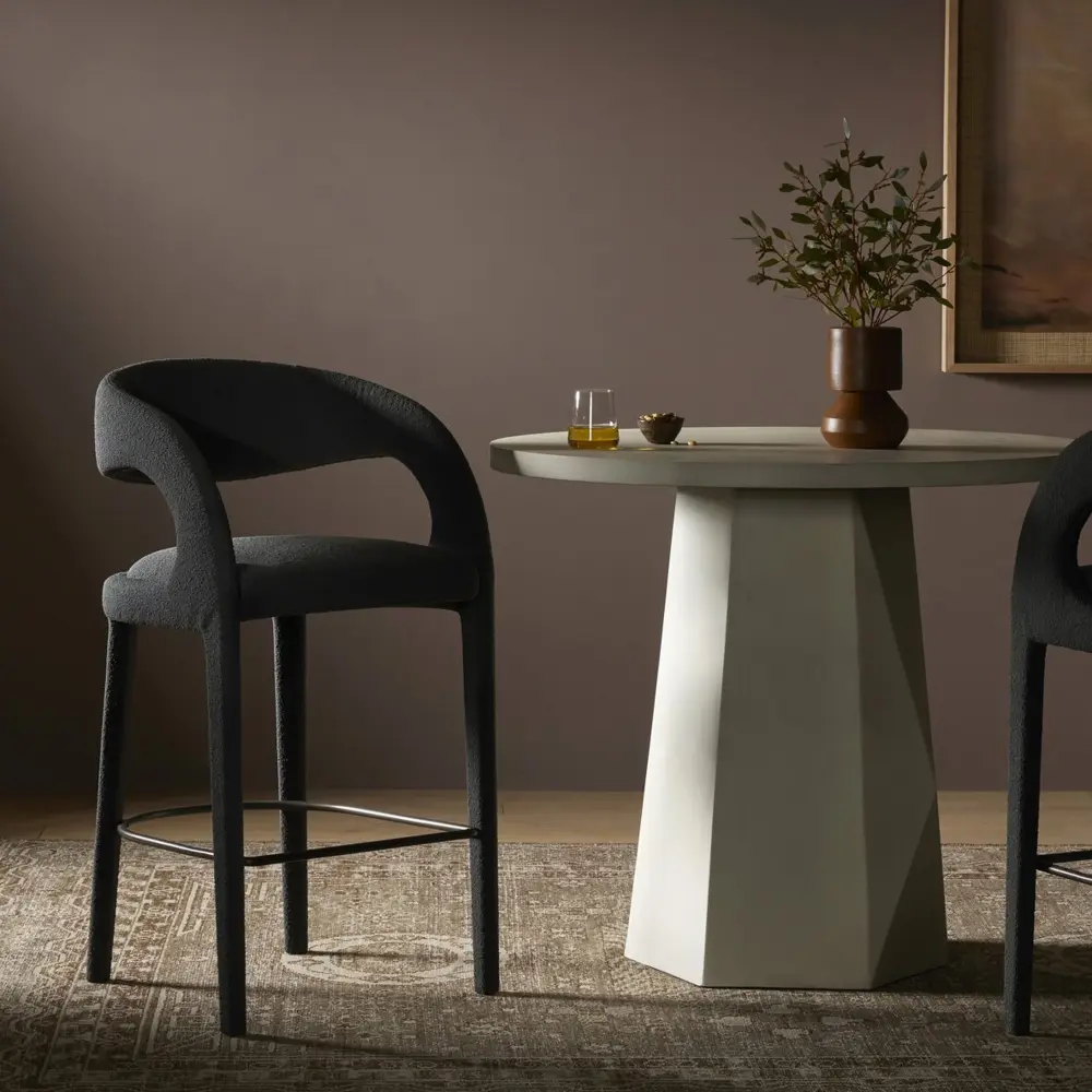 Hawkins Bar Stool Sturdy Construction