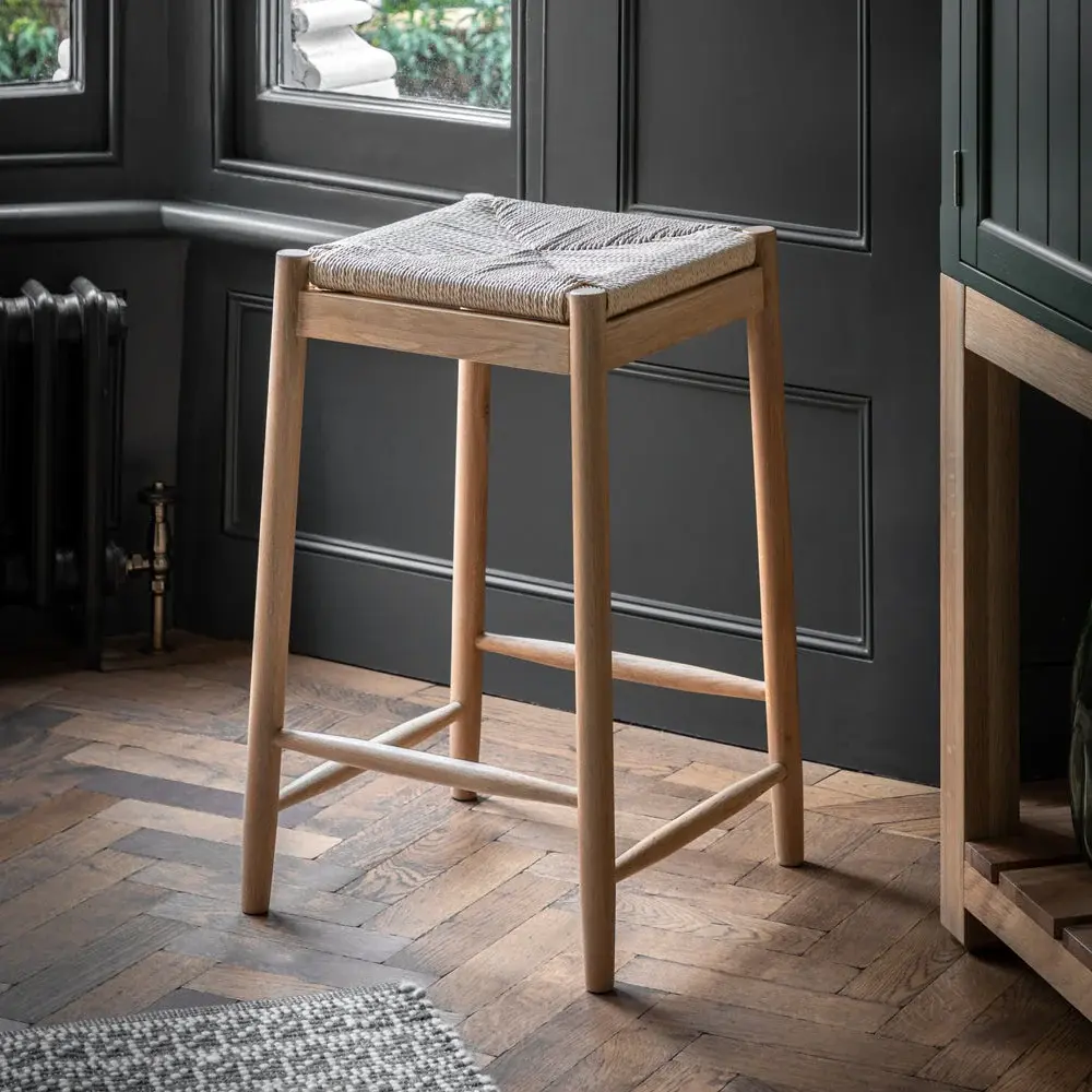 Sandon Rope Stool - Pure