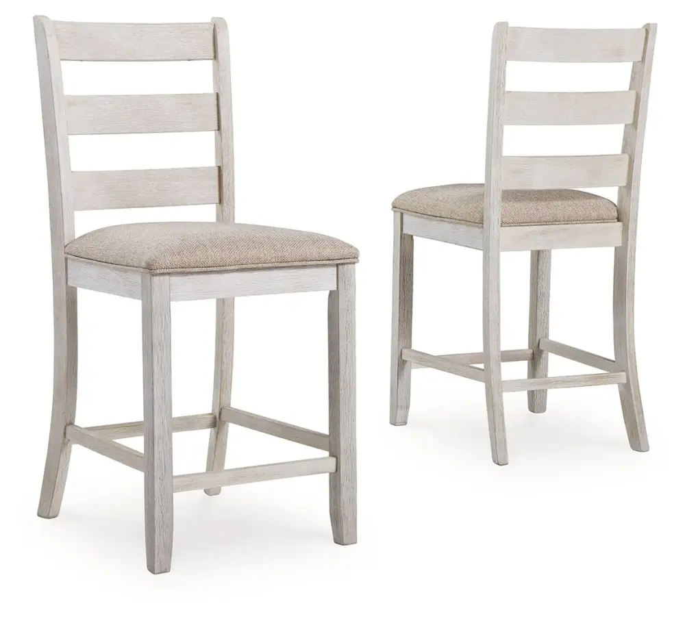 Skempton - Upholstered Barstool (Set 2) - Chalk Ice Bucket