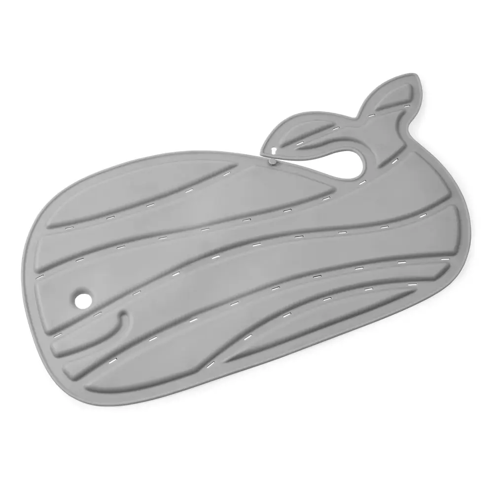 Moby Bath Mat - Pewter Compatible Standard Towel Bars