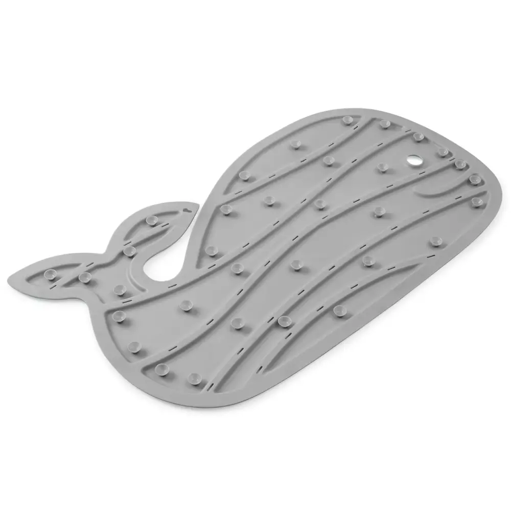 Moby Bath Mat - Pewter Compatible Standard Towel Bars