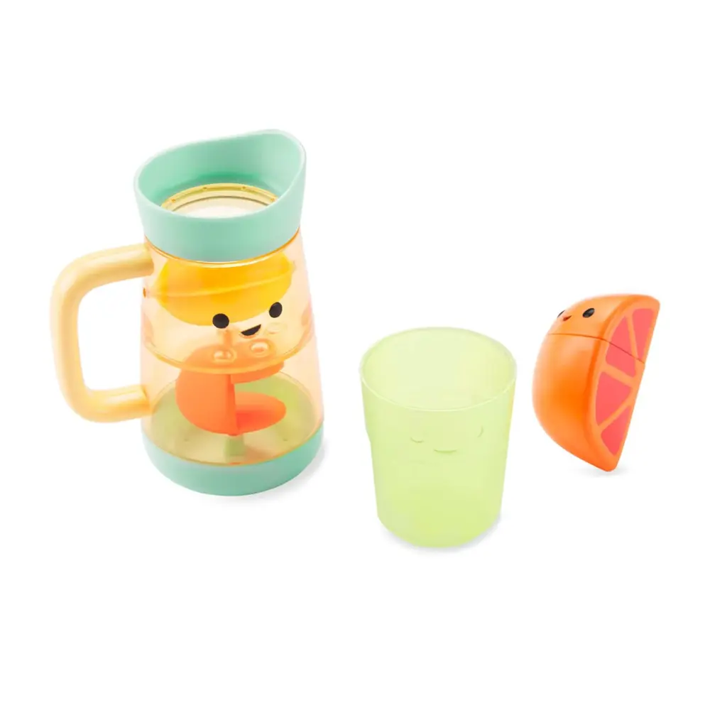 Tub-to-Table cafe Swirl And Splash Lemonade Bath toy Place Suction Cups