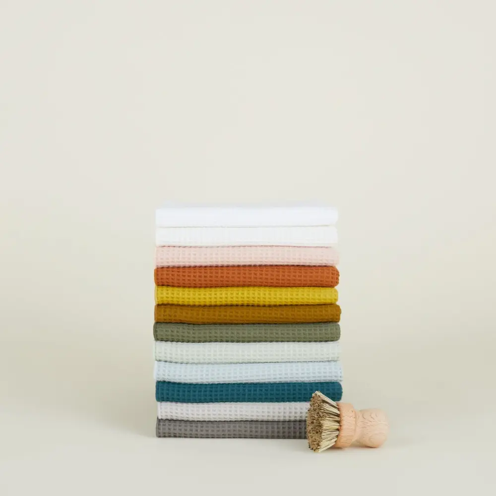 Essential Waffle Dish Towel, Set 2