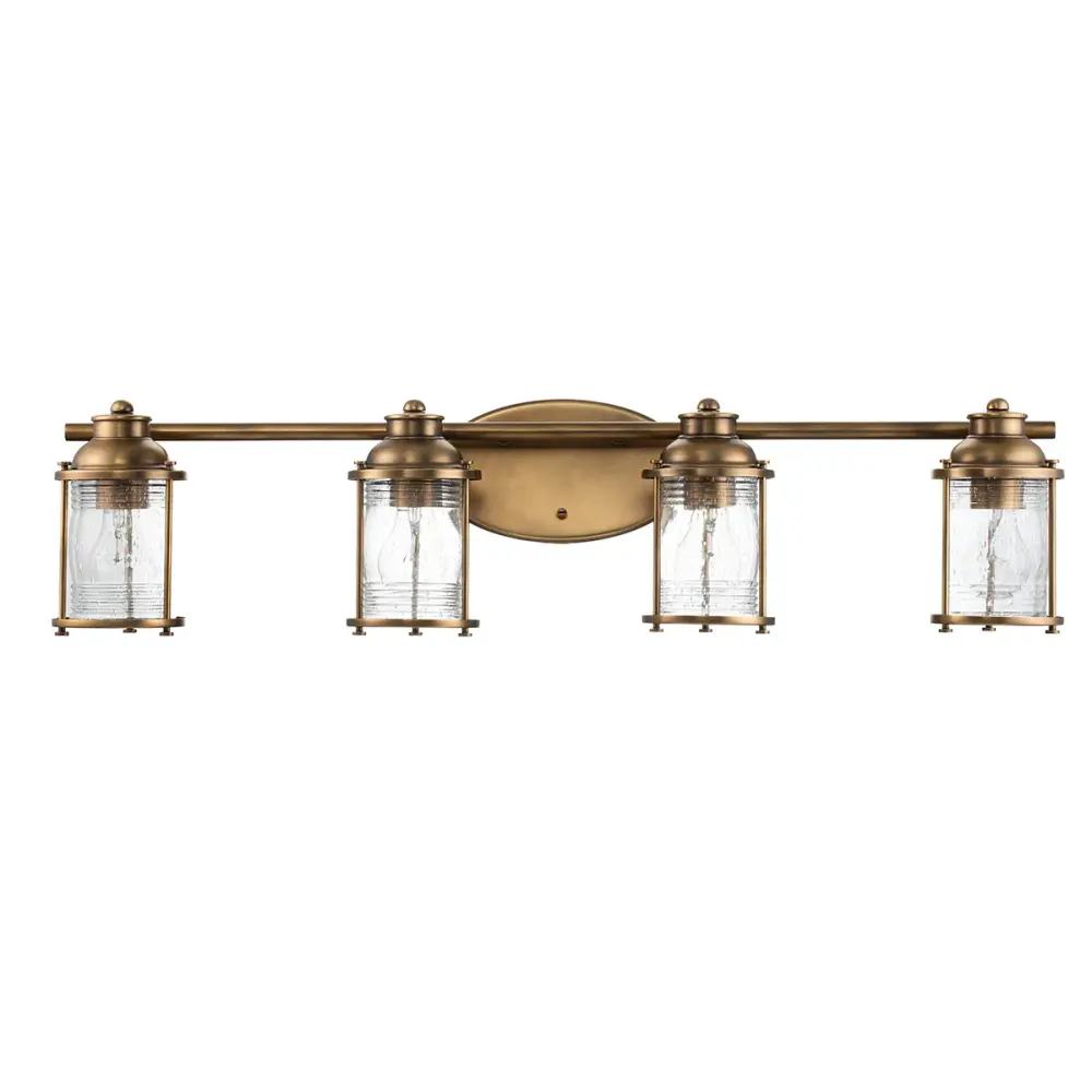 Ashland Bay 4 Light Wall Light - Warm alloy
