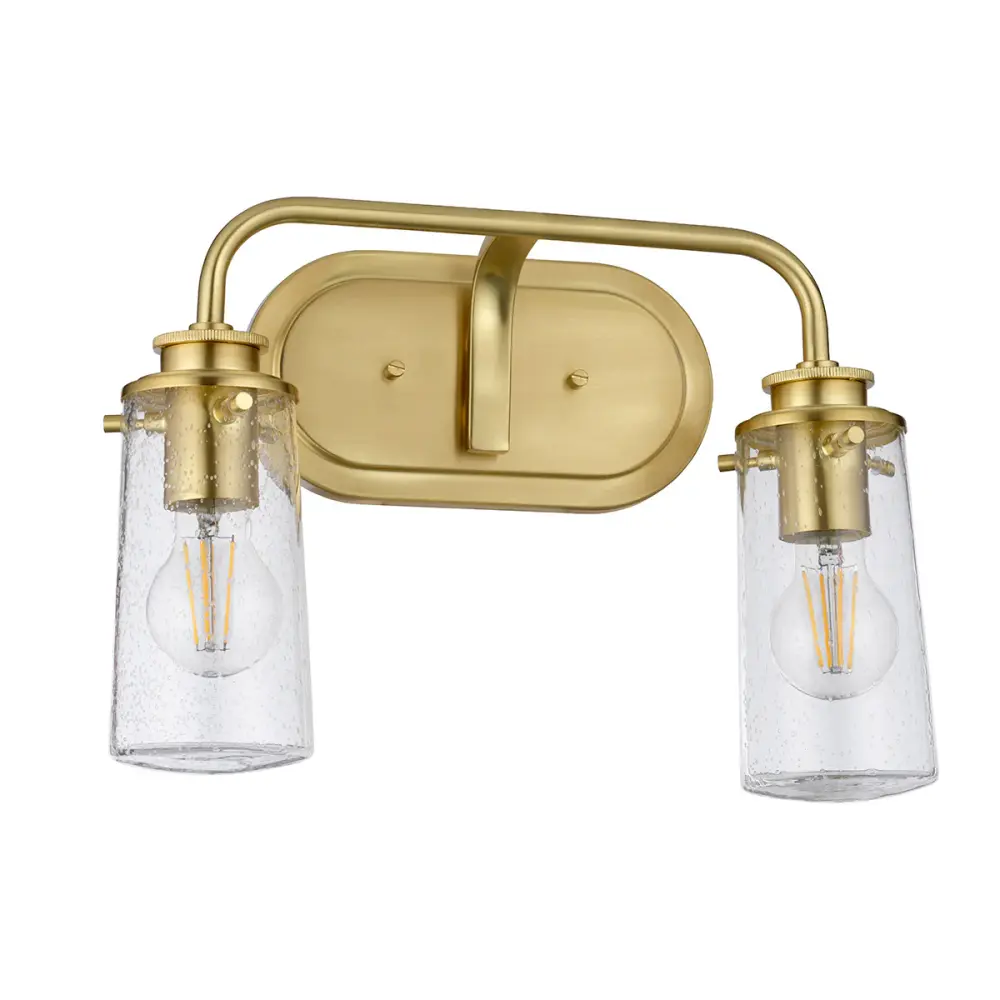 Braelyn 2 Light Wall Airy - Brushed Brass | Outlet