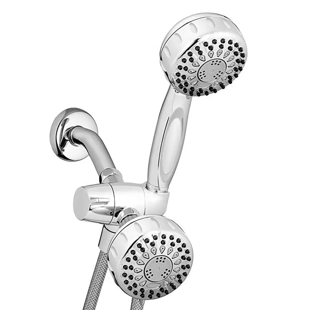 5-Setting Elements Showerhead and Handshower Place, Chrome