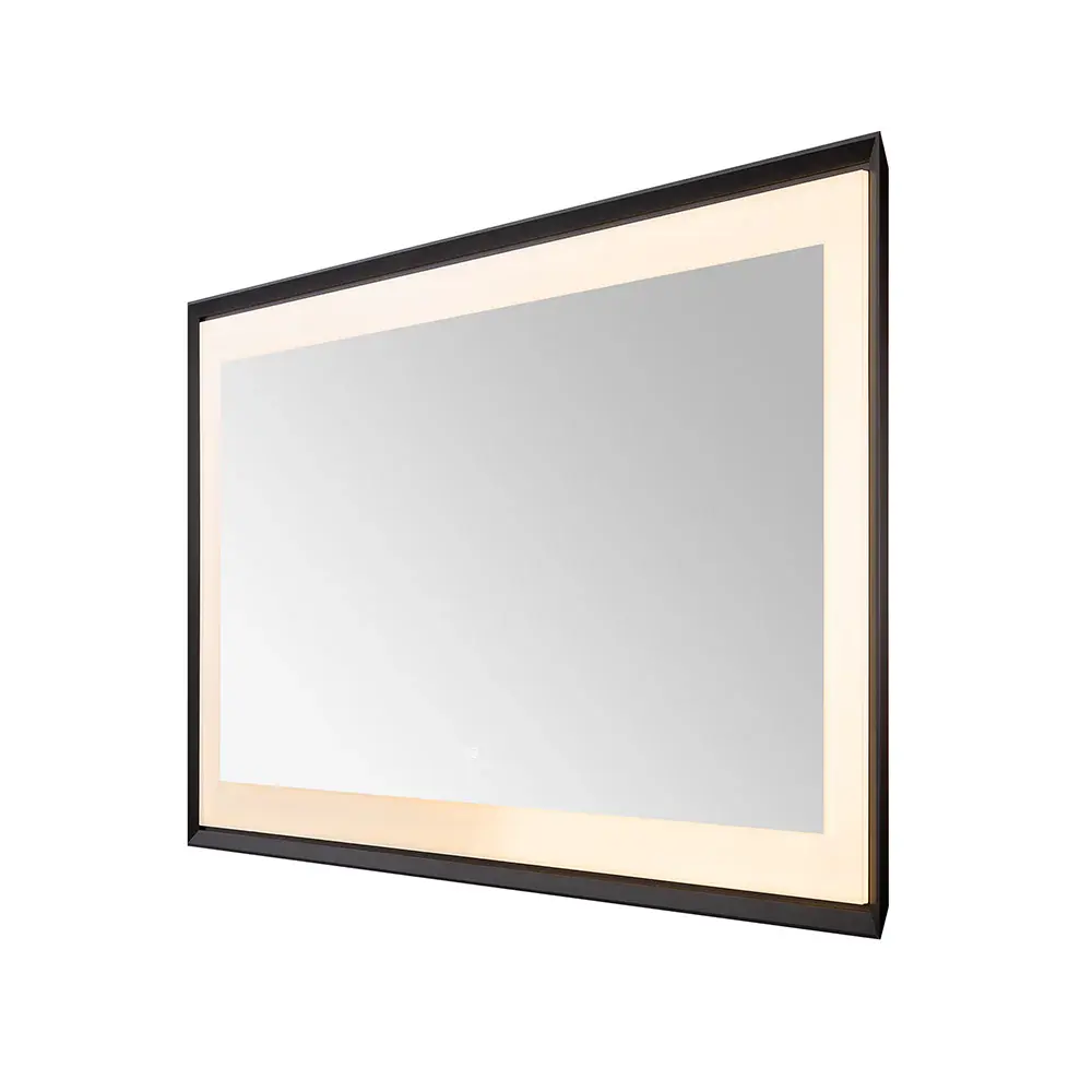 Aquadom Madison 60"x36" LED Lighted Chamfer Frame Mirror Defogger