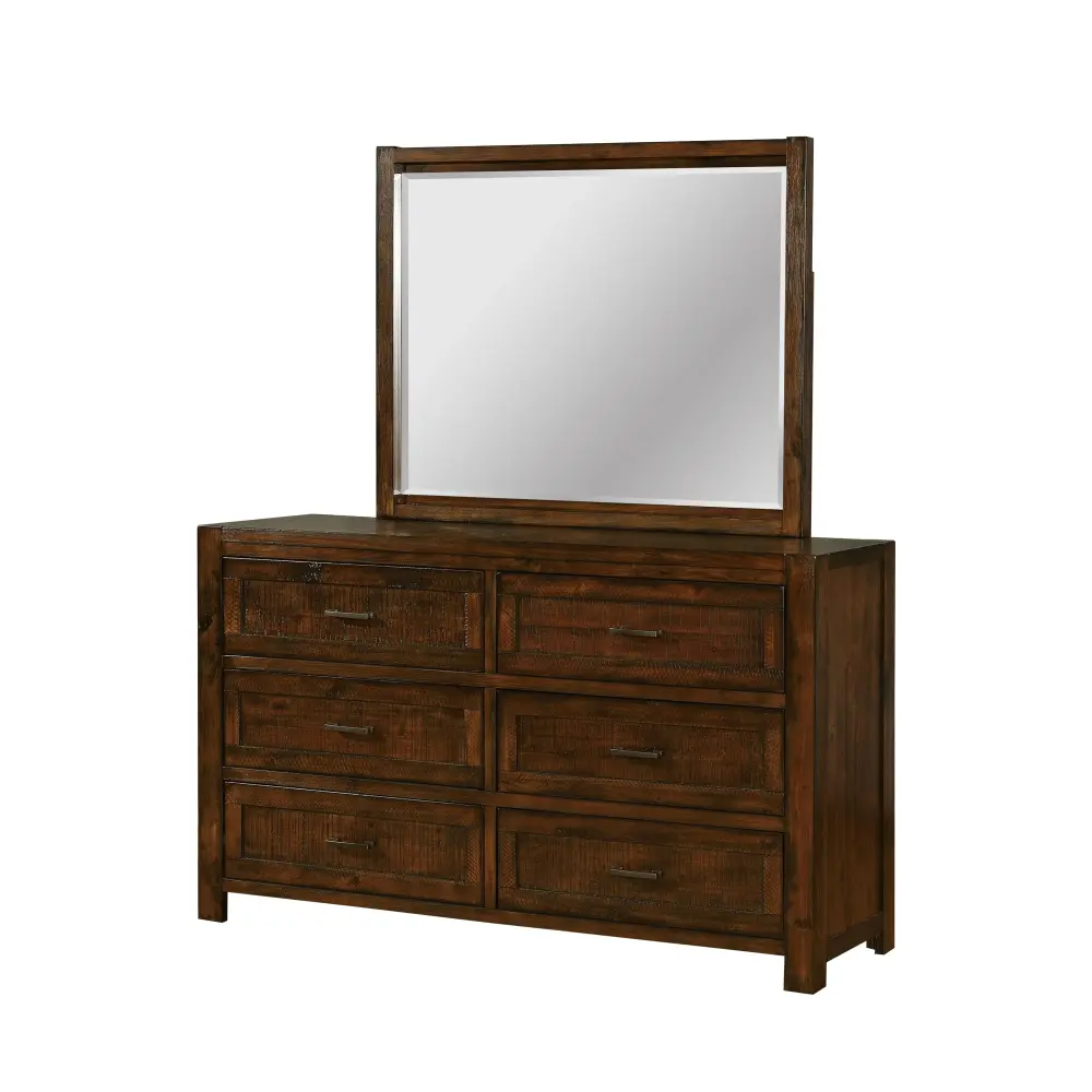 Diamond Modern Furniture CM Boulder Dresser Mirror Boulder B1900-11 Dresser Mirror