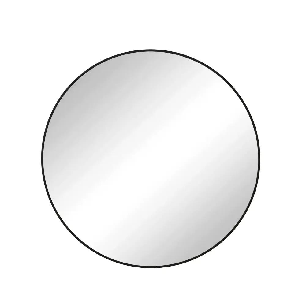 Wall Circular Mirror Steel Framed Mirror Round Vanity Mirror Dressing Mirror, Bathroom, Living Room, Bedroom Wall Decor