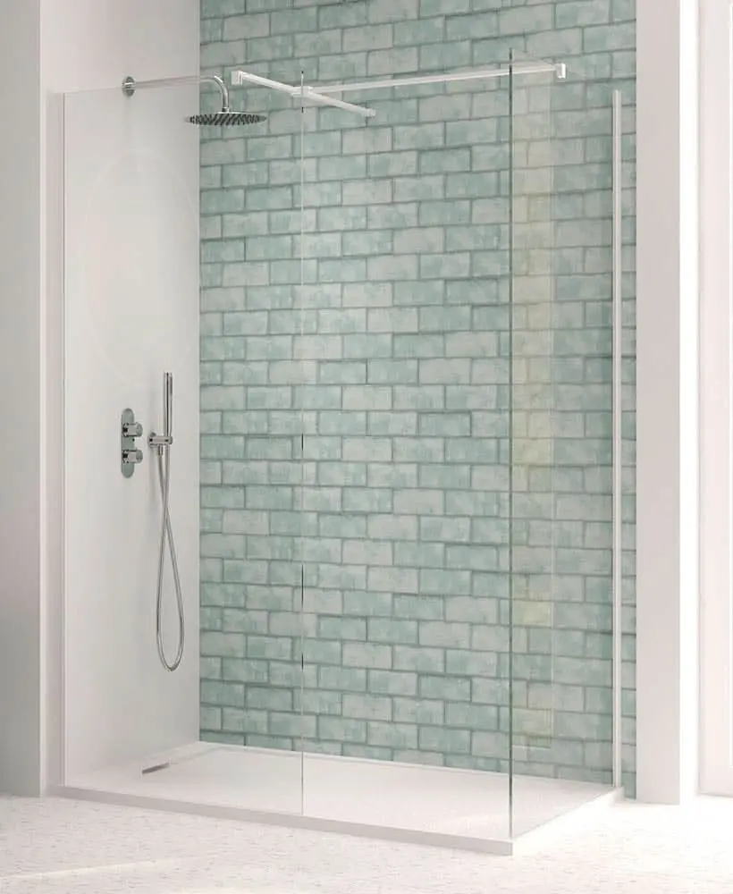 Sonas Aspect 800Mm Wetroom Panel - Matt Pearl | AWRP0800MW