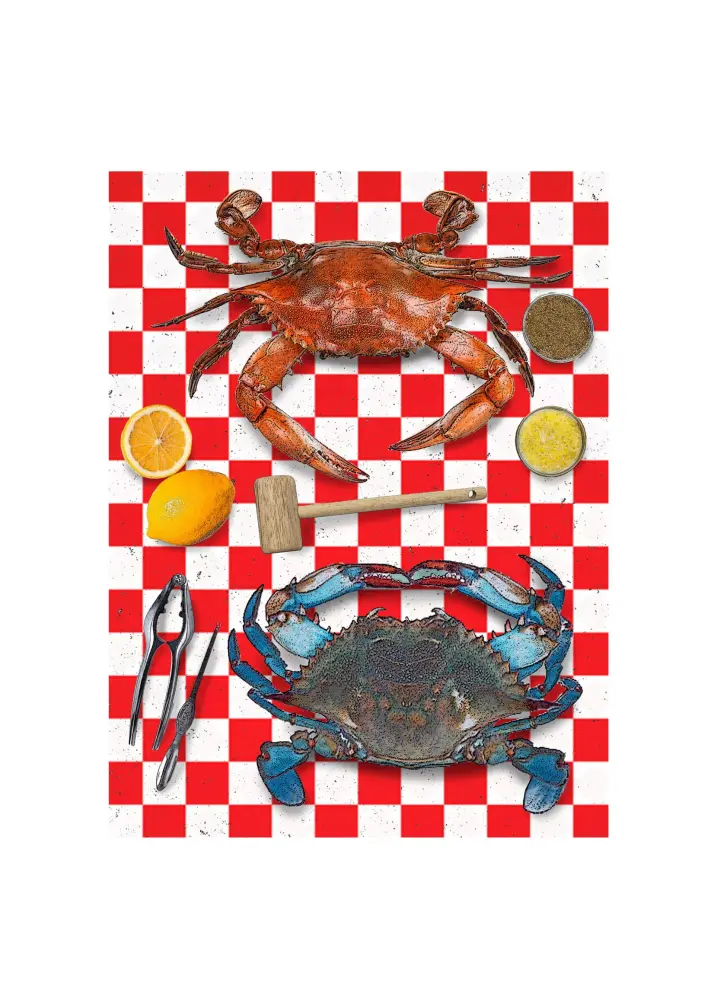CRABS KITCHEN TOWEL - Extra Absorbent