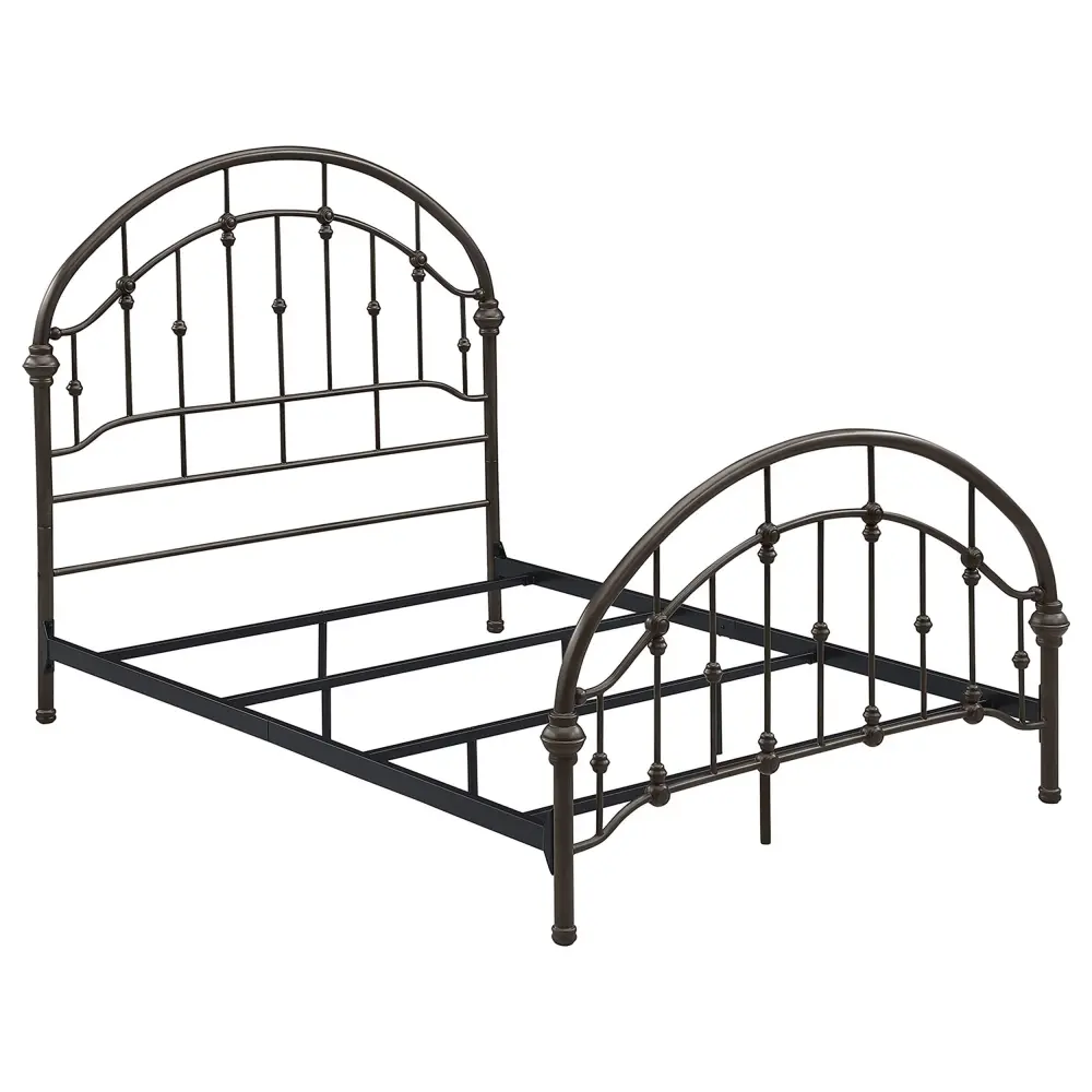 Diamond Cutting-edge Furniture COA Maywood Full Metal Bed 300407F