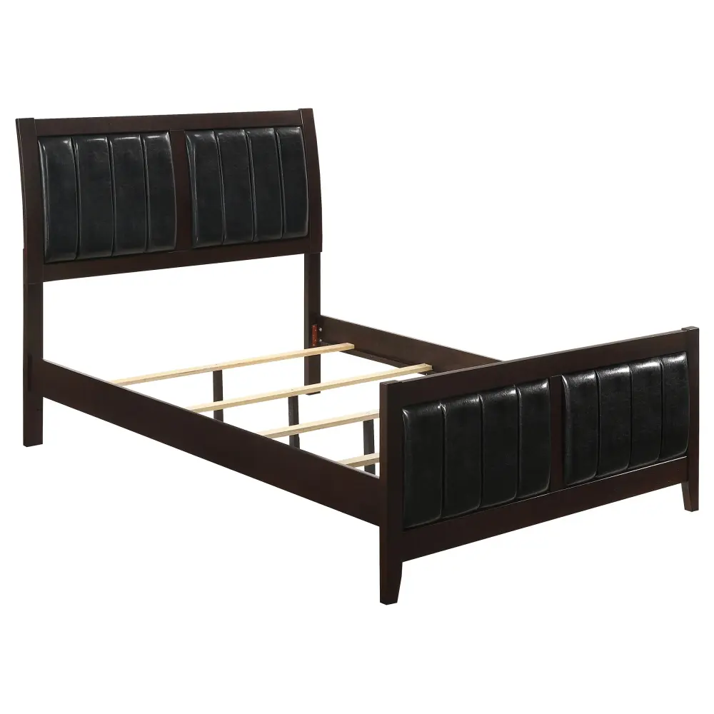 Diamond Modern Furniture COA Carlton King Upholstered Bed 202091KE