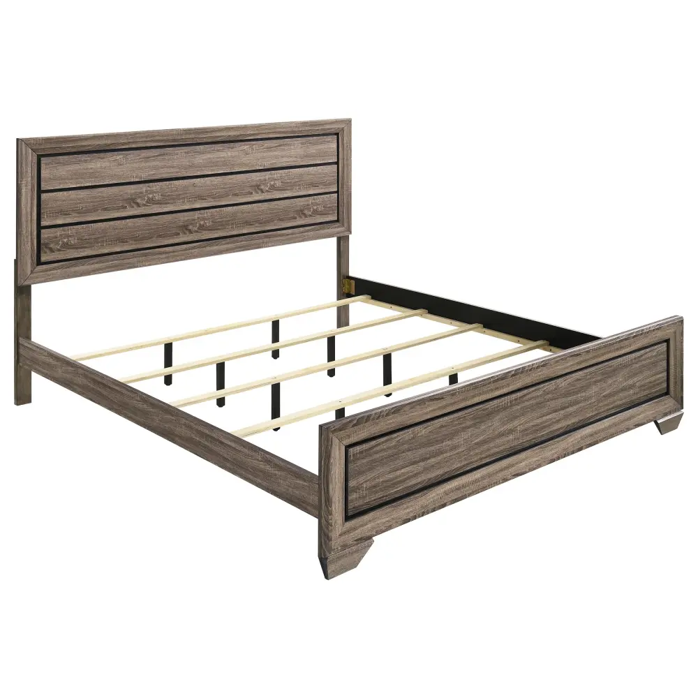 Diamond Modern Furniture COA Kauffman King Panel Bed 204191KE
