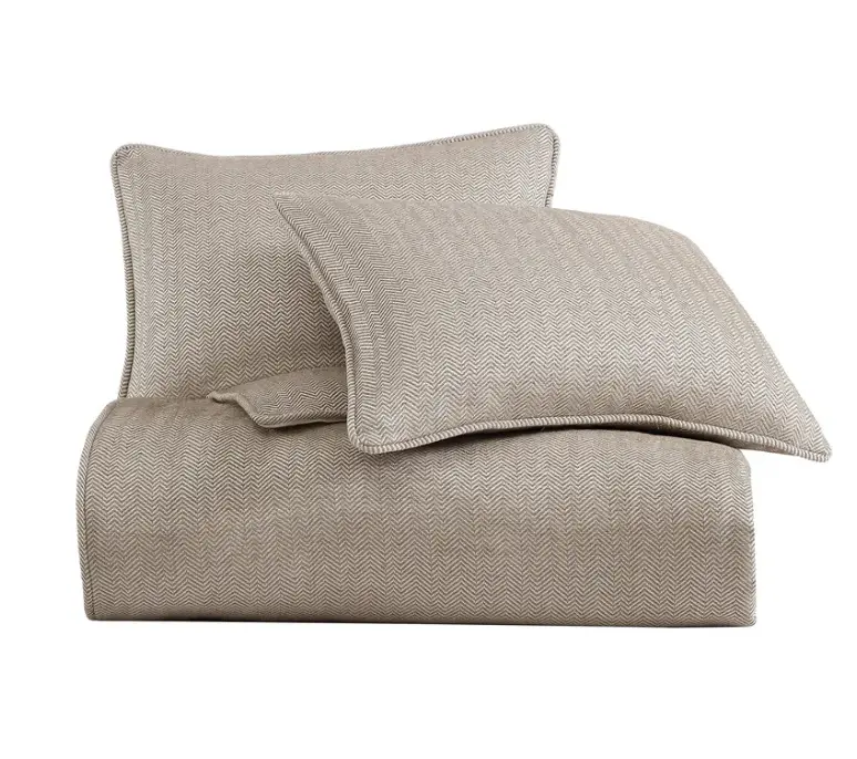 Chenille Herringbone 3PC Comforter Place