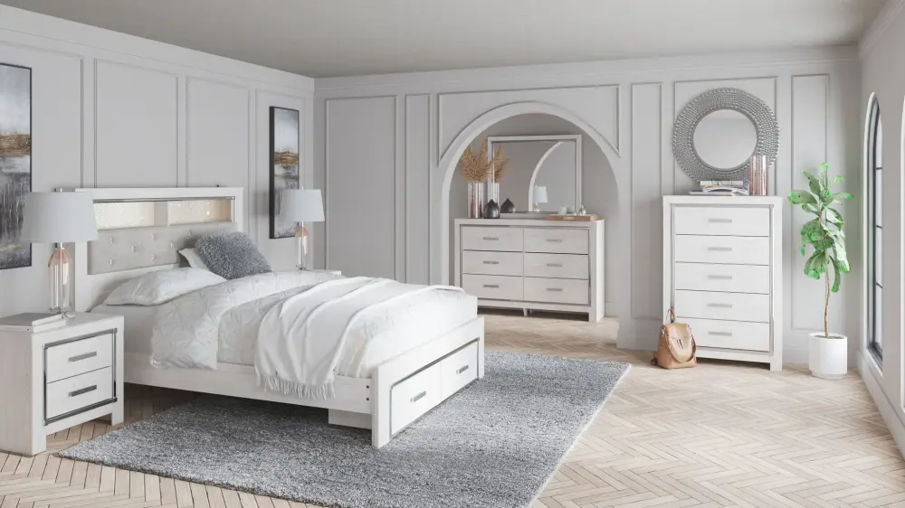 Altyra - Bookcase Bedroom Adjust - Complete Bedding Ensemble