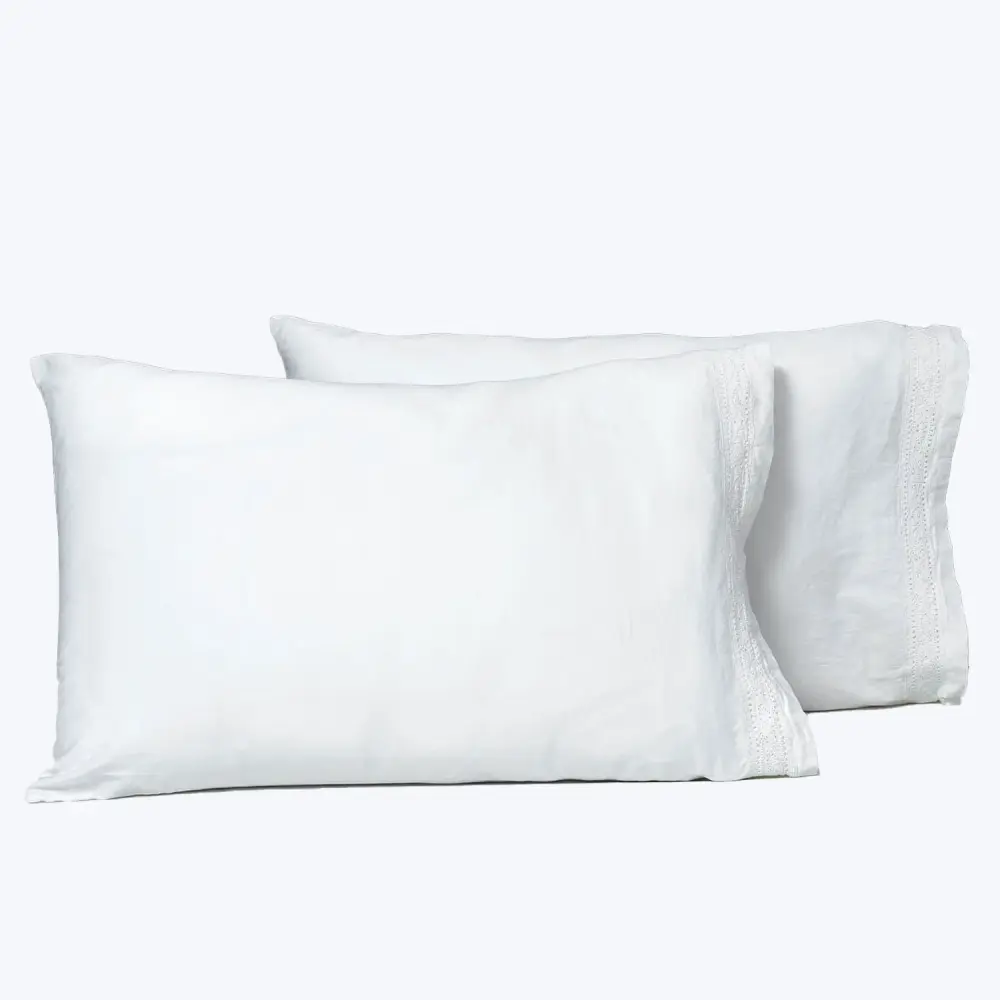 Deep Pocket Viola Lace Pillowcases