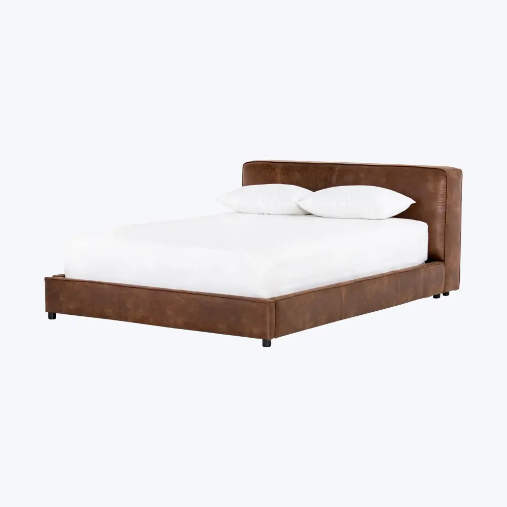Aiden Bed Navy Blue Stripe