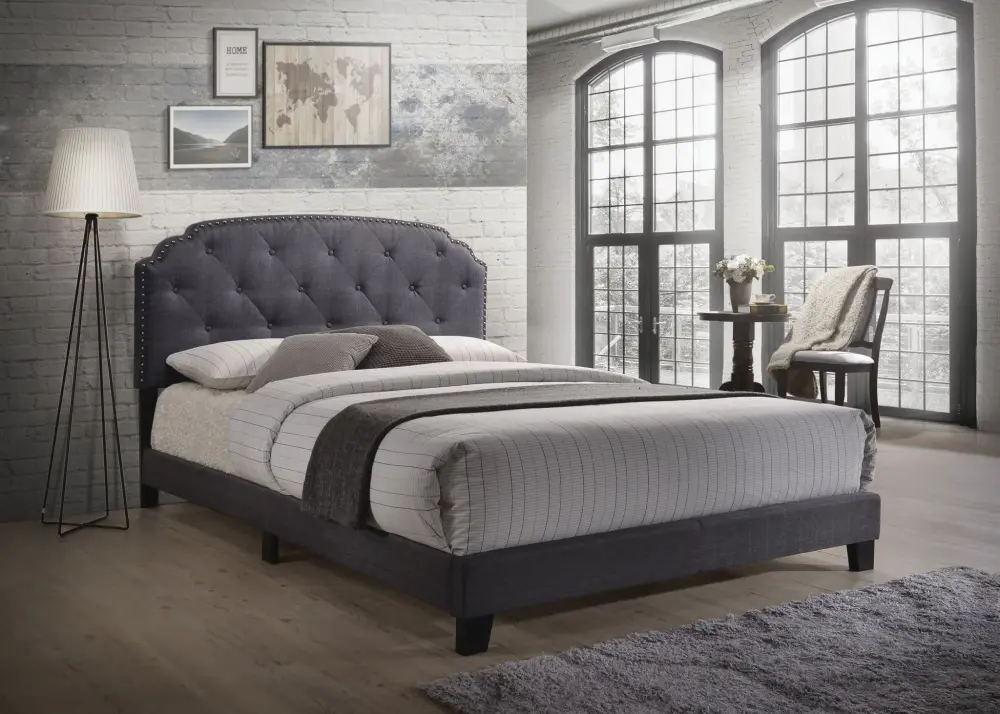 Tradilla - Queen Bed - Slate