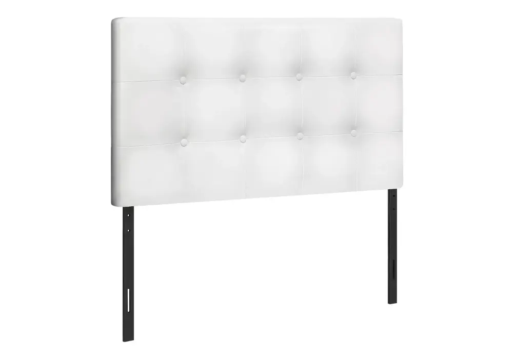 Twin Size, Bed Headboard Only, Upholstered, Transitional - Pearl Guest Room