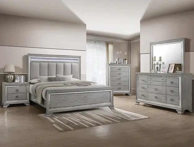 Solid Wood Vail Bedroom Adjust