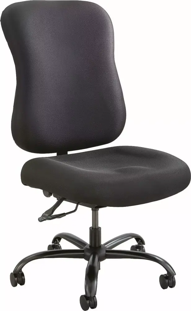 Safco Products SAF Optimus High Back Big & Tall Chair Black Heavy Duty