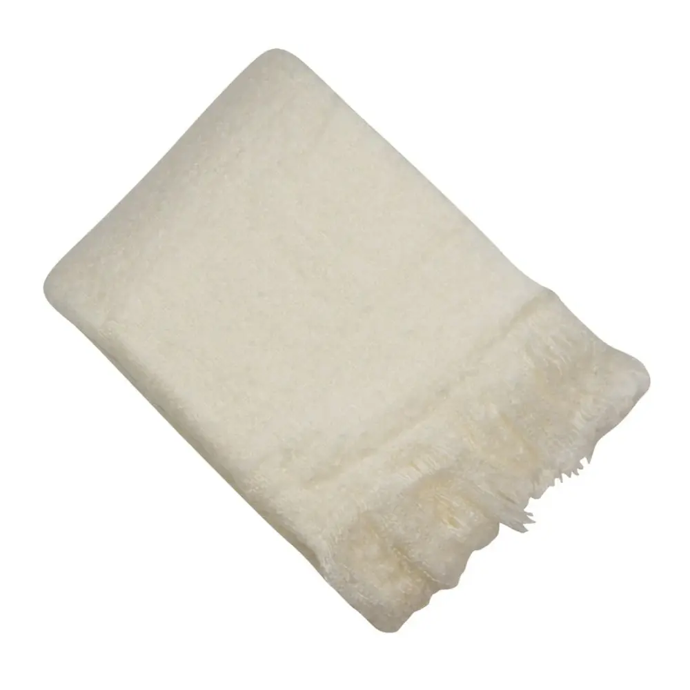 Fleece Serena Throw - Ivory