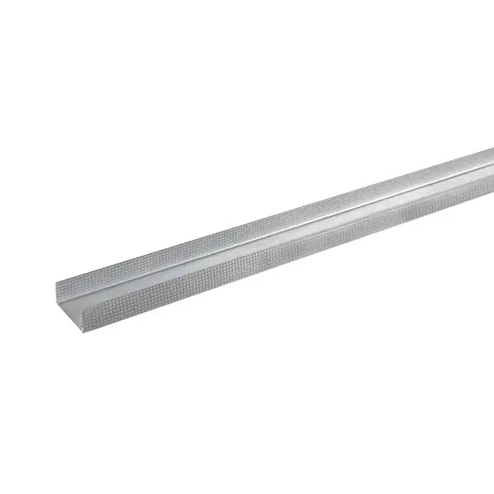 Bailey Platinum Plus Galvanized Reinforced Wall Framing Track, 1-5/8'' x 10' (Gauge 25 / 0,018'')