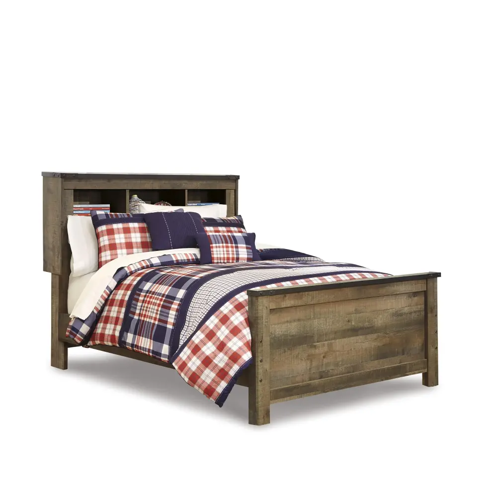 Diamond Modern Furniture Exclusive Design Trinell Complete Bookcase Bed B446-65/B446-84/B446-86