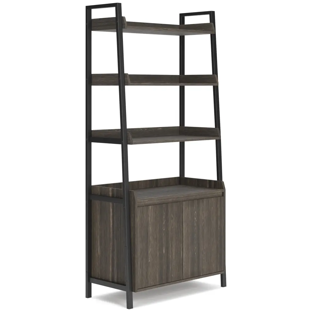 Diamond Modern Furniture Premium Design Bookcases 4-Shelf H304-17