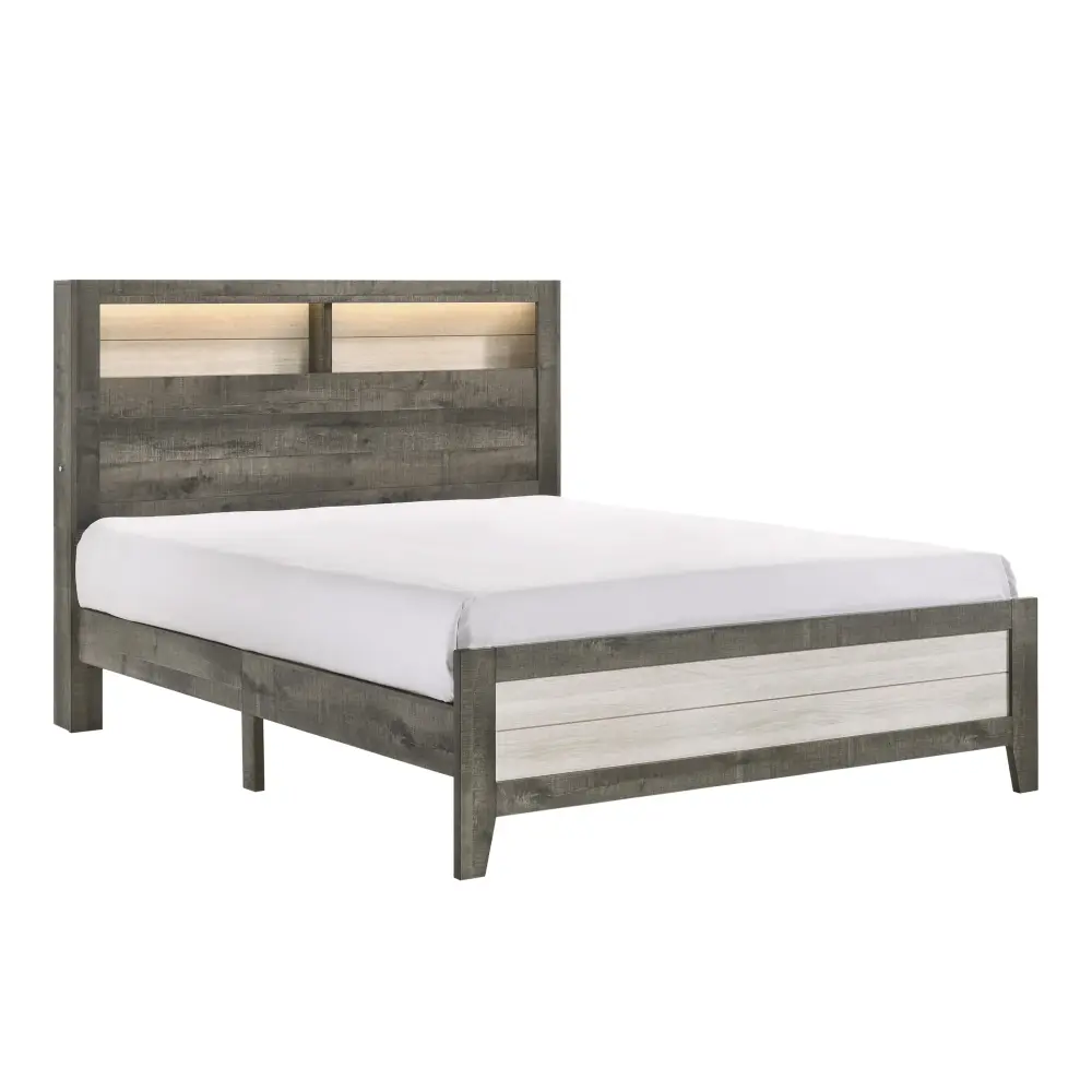 Diamond Modern Furniture CM Rhett King Bookcase Bed B8170-K-BED