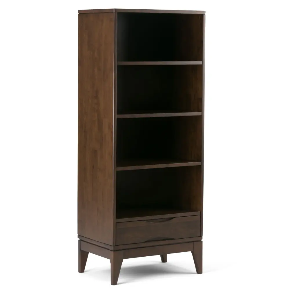 Harper - Bookcase Storage - Walnut Taupe