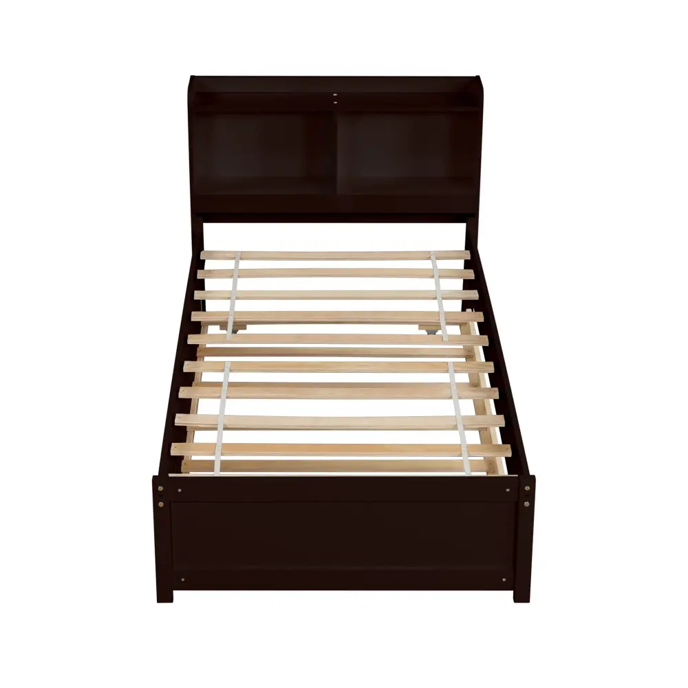 Twin Bed Trundle, Bookcase Keyboard Tray