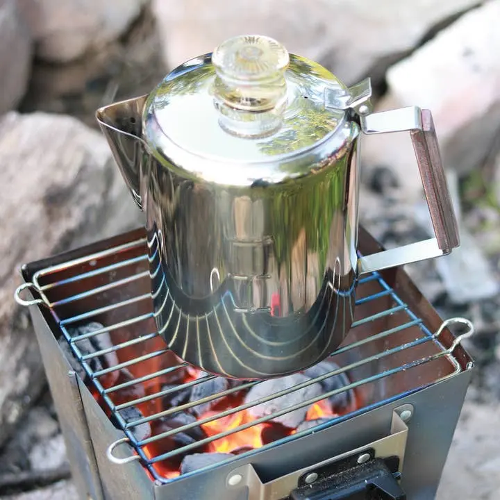 Pressure Fermentation Tops Manufacturing Quick Brew Percolator, 2-3 Cup