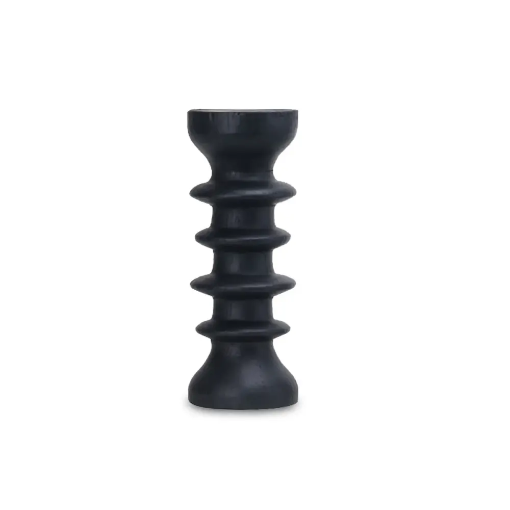 Genaro Candle Holder - Ebony