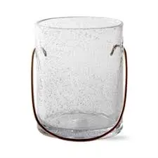 Bubble Glass Candle Holder - Medium