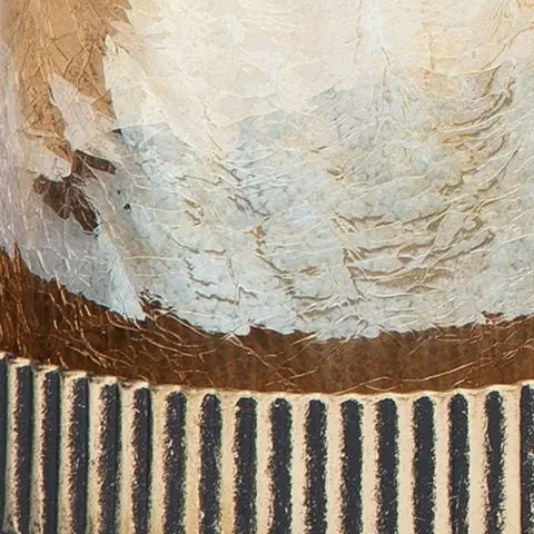 Evereton - Candle Holder - Antique Amber Finish