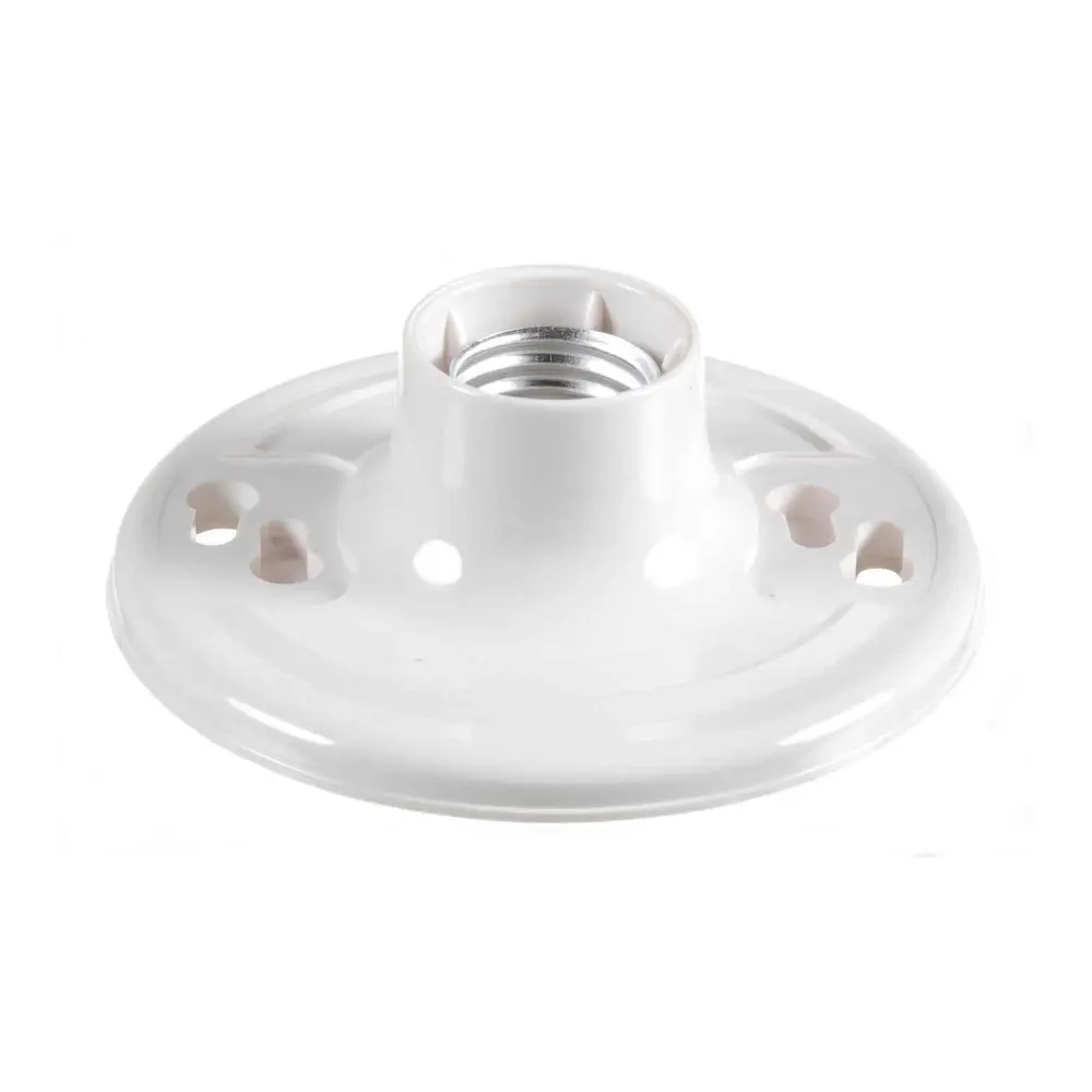Keyless Ceiling Lampholder, Pearl
